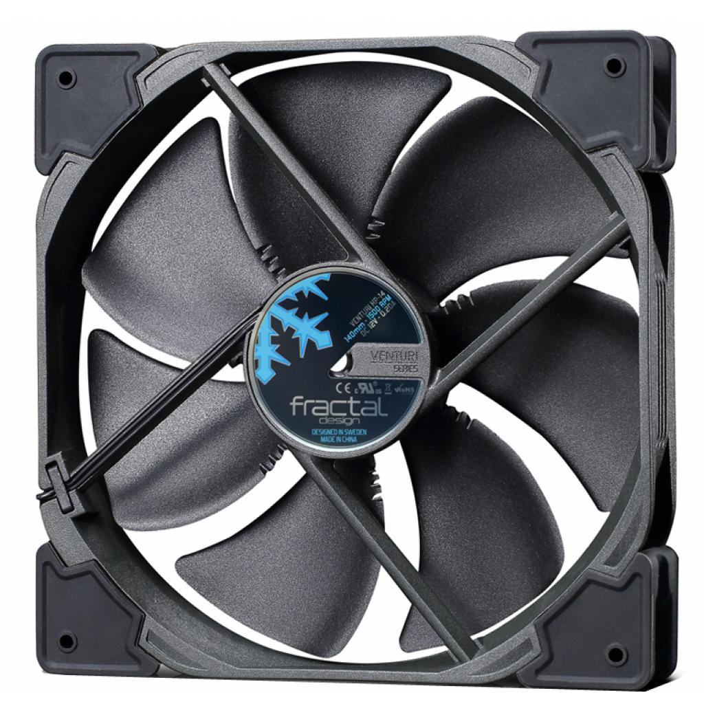 Кулер до корпусу Fractal Design Venturi HP-14 PWM (FD-FAN-VENT-HP14-PWM-BK) - зображення 1