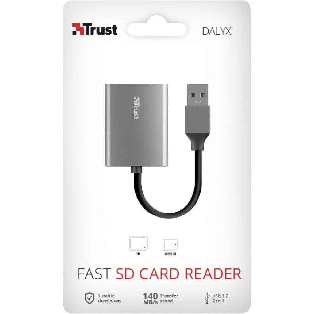 Зчитувач флеш-карт Trust DALYX FAST USB 3.2 ALUMINIUM (24135_TRUST) - изображение 10