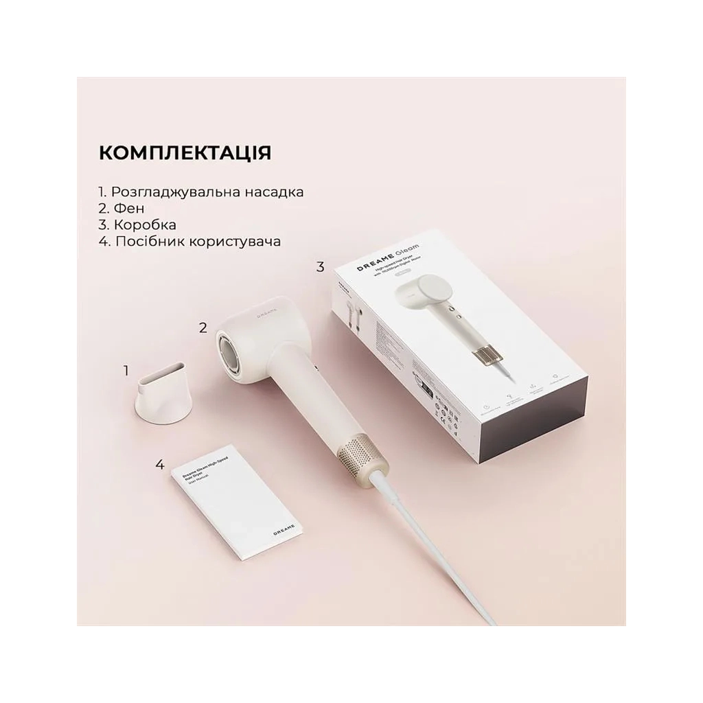 Фен Dreame Gleam White (AHD12A-WH) - зображення 12