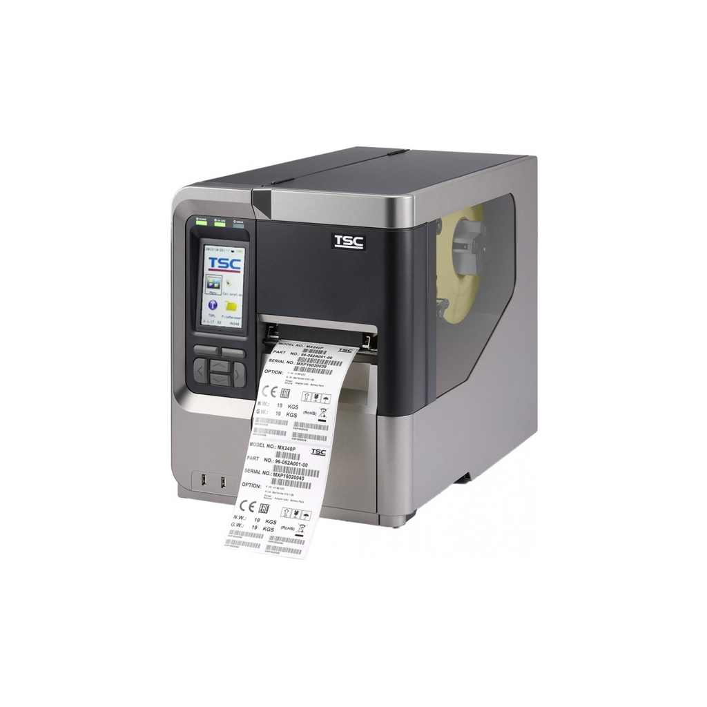Принтер етикеток TSC MХ641P 600Dpi, USB, RS232, Ethernet, WiFI, Bluetooth (MX641P-A001-0002) - picture 1