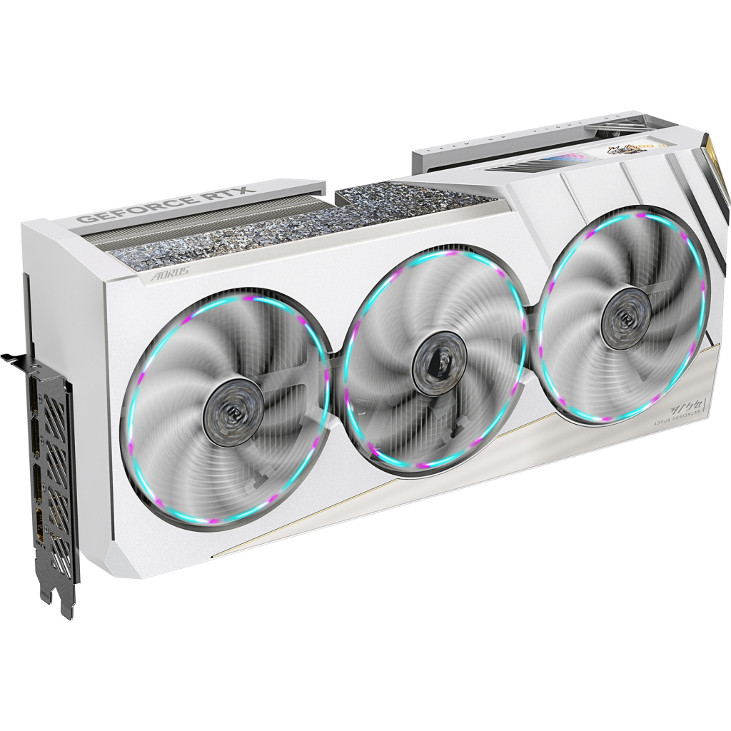 Відеокарта GIGABYTE GeForce RTX4080 SUPER 16Gb AORUS XTREME ICE (GV-N408SAORUSX ICE-16GD) - зображення 1