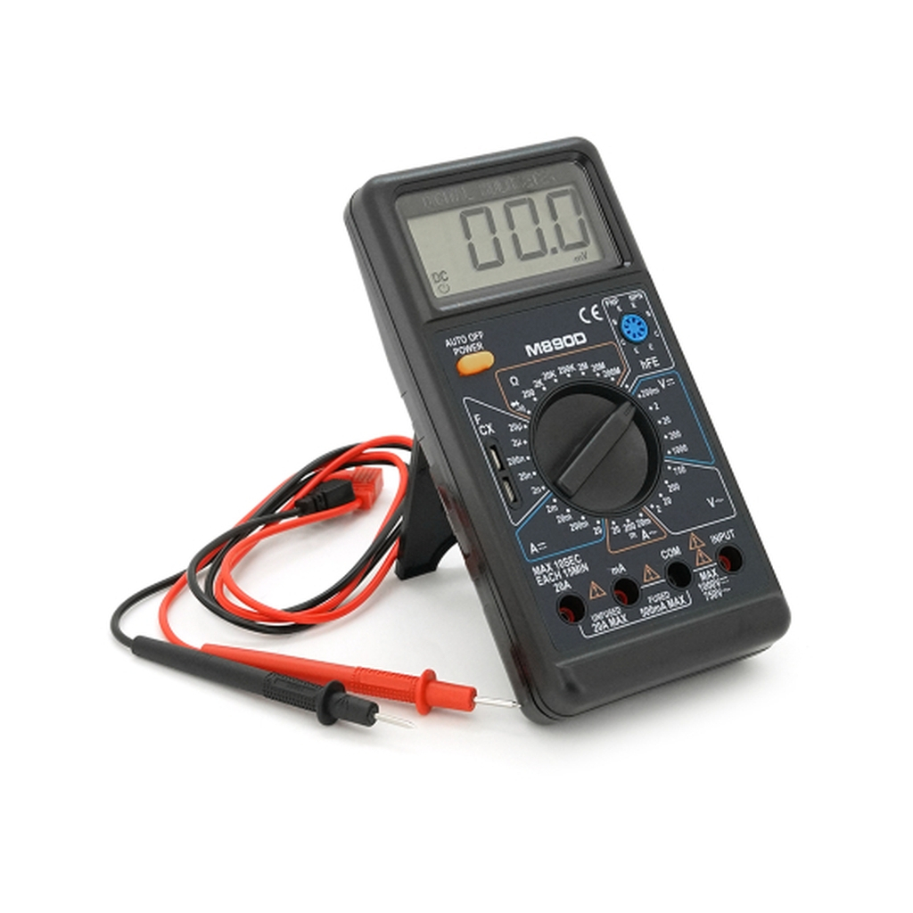 Цифровий мультиметр Voltronic M-890D, V (AC/DC), A (AC/DC), , C, hFE (M-890D) - зображення 1