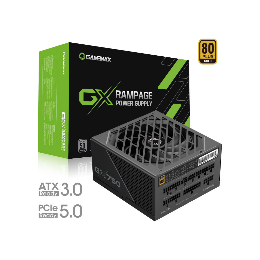 Блок живлення Gamemax 750W (GX-750 PRO BK (ATX3.0 PCIe5.0)) - зображення 11