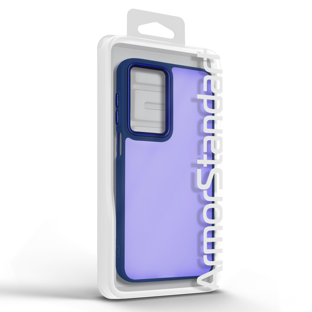 Чохол до мобільного телефона Armorstandart Frame Samsung A17 4G Blue (ARM87013) - зображення 3