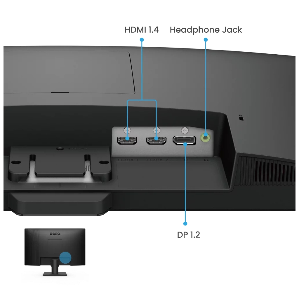 Монітор BenQ GW2490 BLACK - зображення 8
