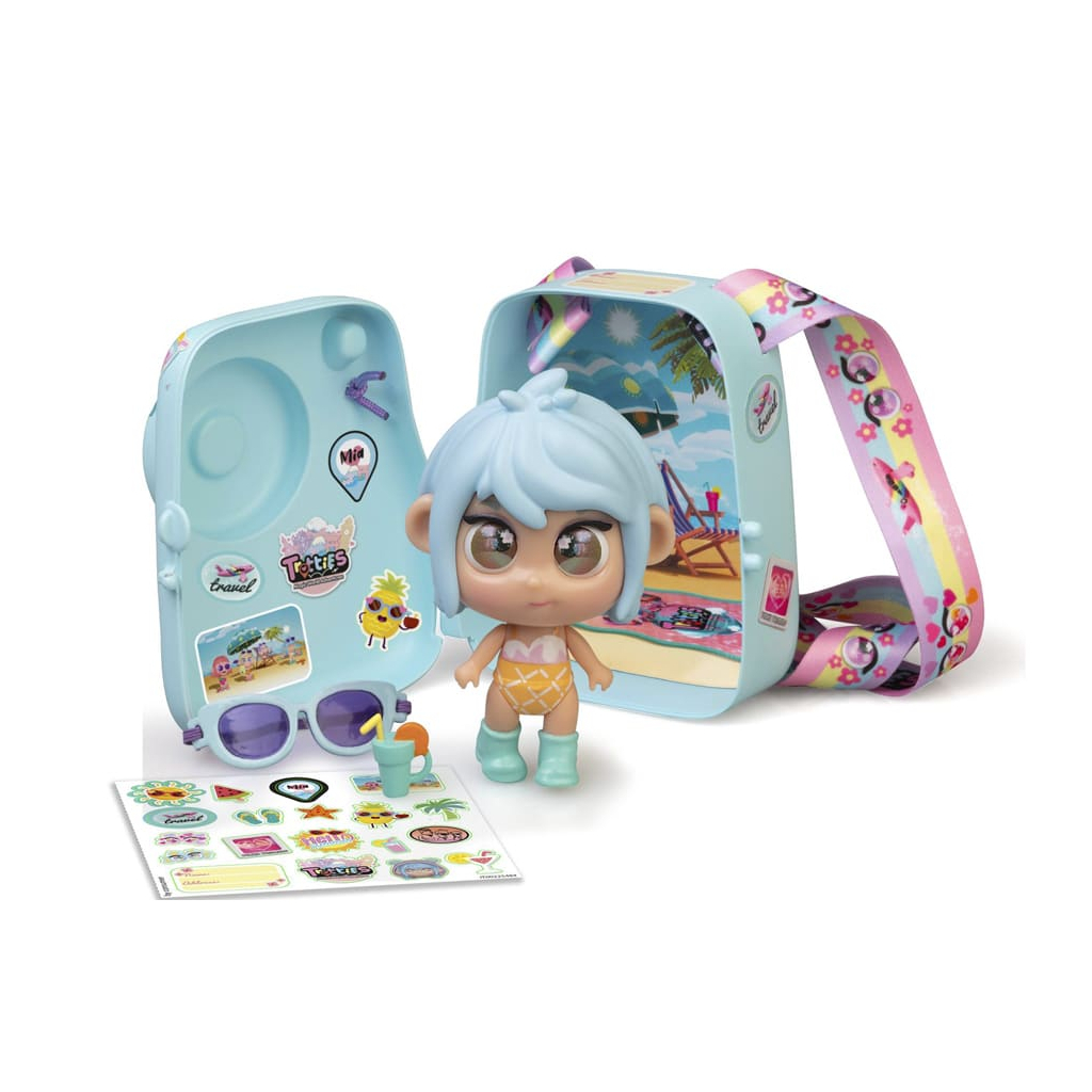 Лялька Trotties Міні-лялька Міа з фотоапаратом, синя (TFT21000C) - зображення 2
