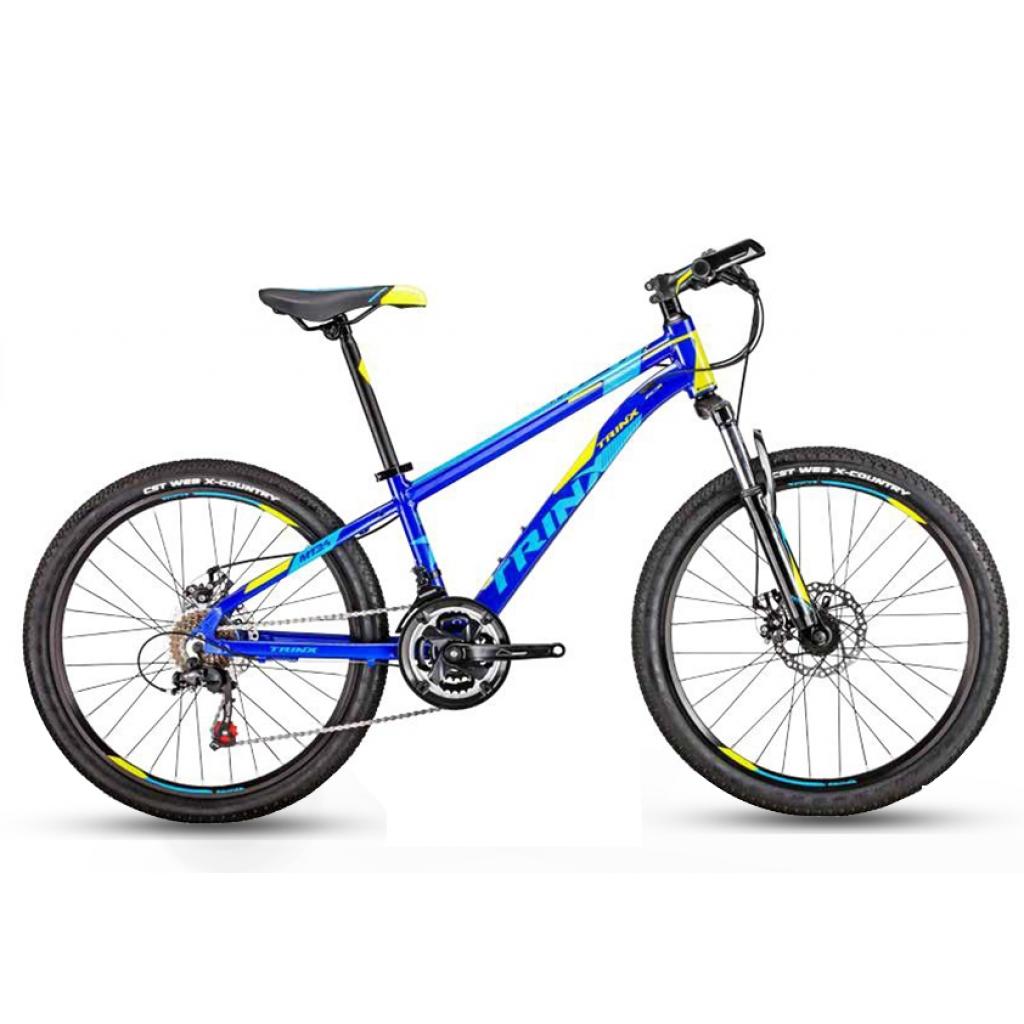 Велосипед Trinx Majestic M134 2019 24" 12.5" Blue-Yellow-Blue (M134BYB) - зображення 1