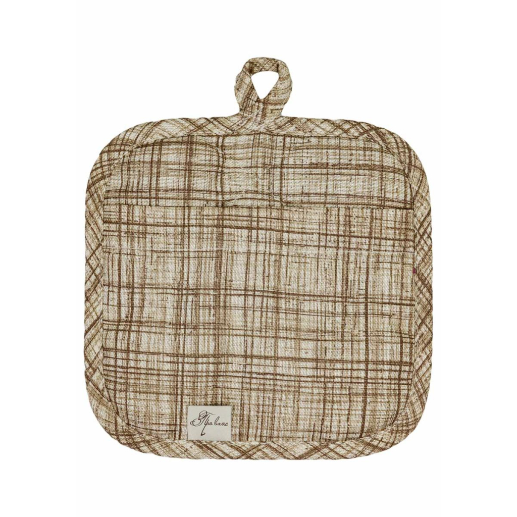 Кухонна прихватка Прованс Тереза клітинка 20х20 (034510) - зображення 1