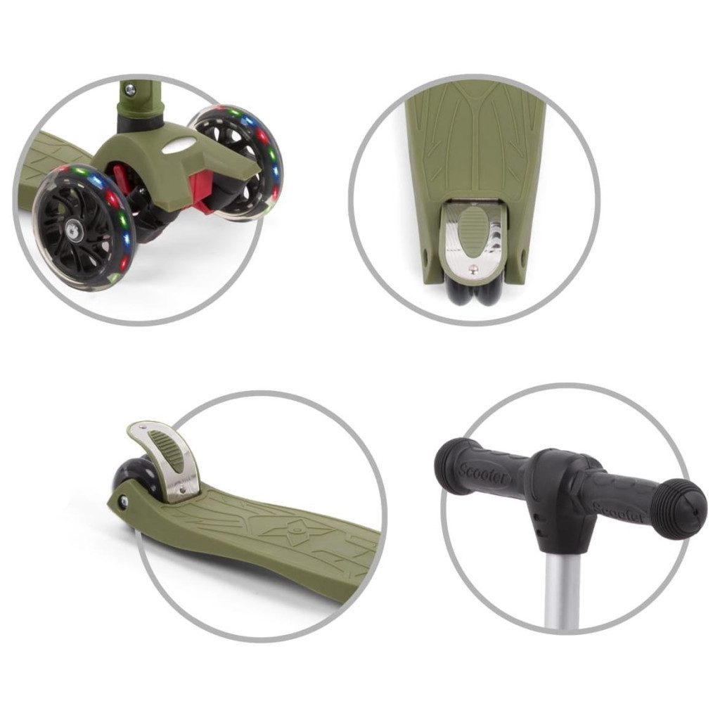 Самокат Kidwell Vento Khaki (HUBAVEN01A3) - зображення 7