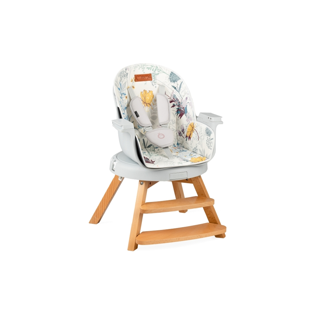 Стілець для годування MoMi Woodi flowers (KRKA00008) - зображення 2
