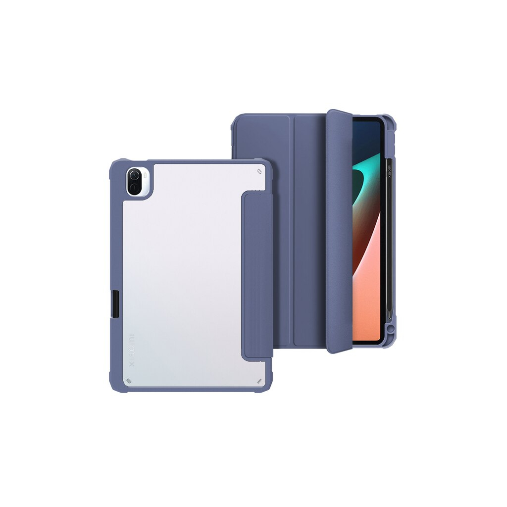 Чохол до планшета BeCover Soft Edge mount з кріпленням для стілусу Xiaomi Mi Pad 5 / 5 Pro Purple (709235) - зображення 2