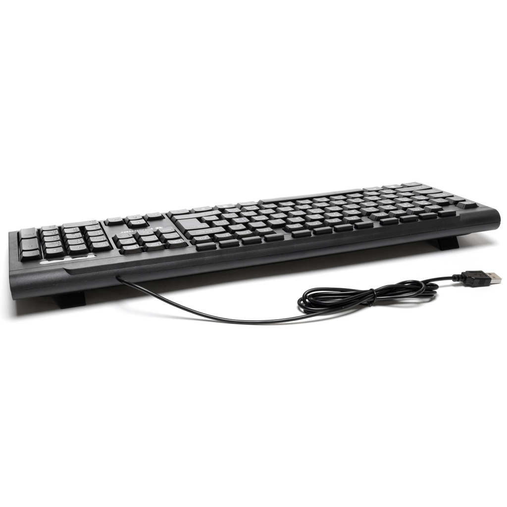 Клавіатура Hölmer K-01OF USB UA Black (K-01OF) - зображення 4