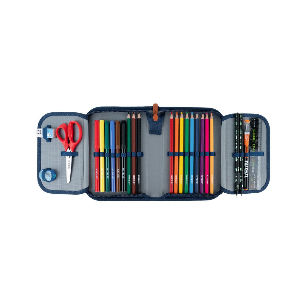 Пенал Kite College Line з наповненням (K24-622H-2) - зображення 6