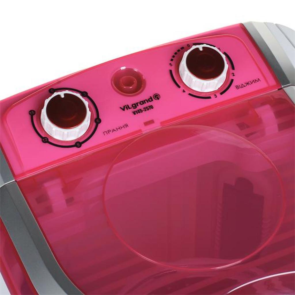 Пральна машина Vilgrand V145-2570red - зображення 5