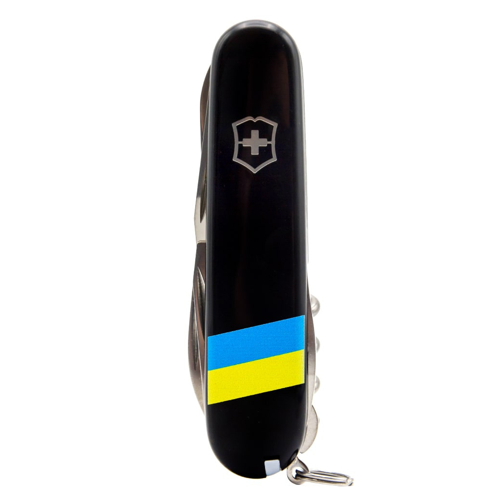 Ніж Victorinox Climber Ukraine Black "Прапор України" (1.3703.3_T1100u) - зображення 3