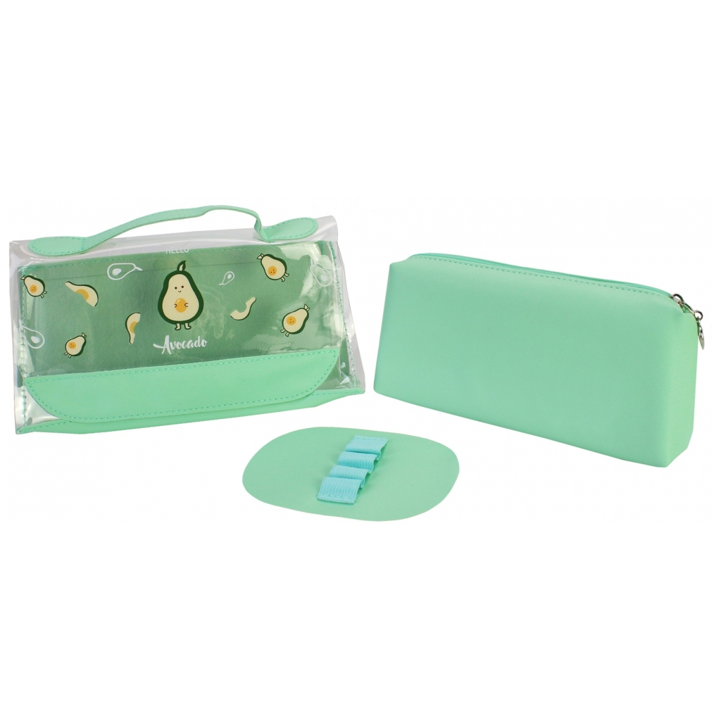 Пенал Cool For School Сумочка 2 в 1 2 відділення Бірюзовий (CF87208) - изображение 2