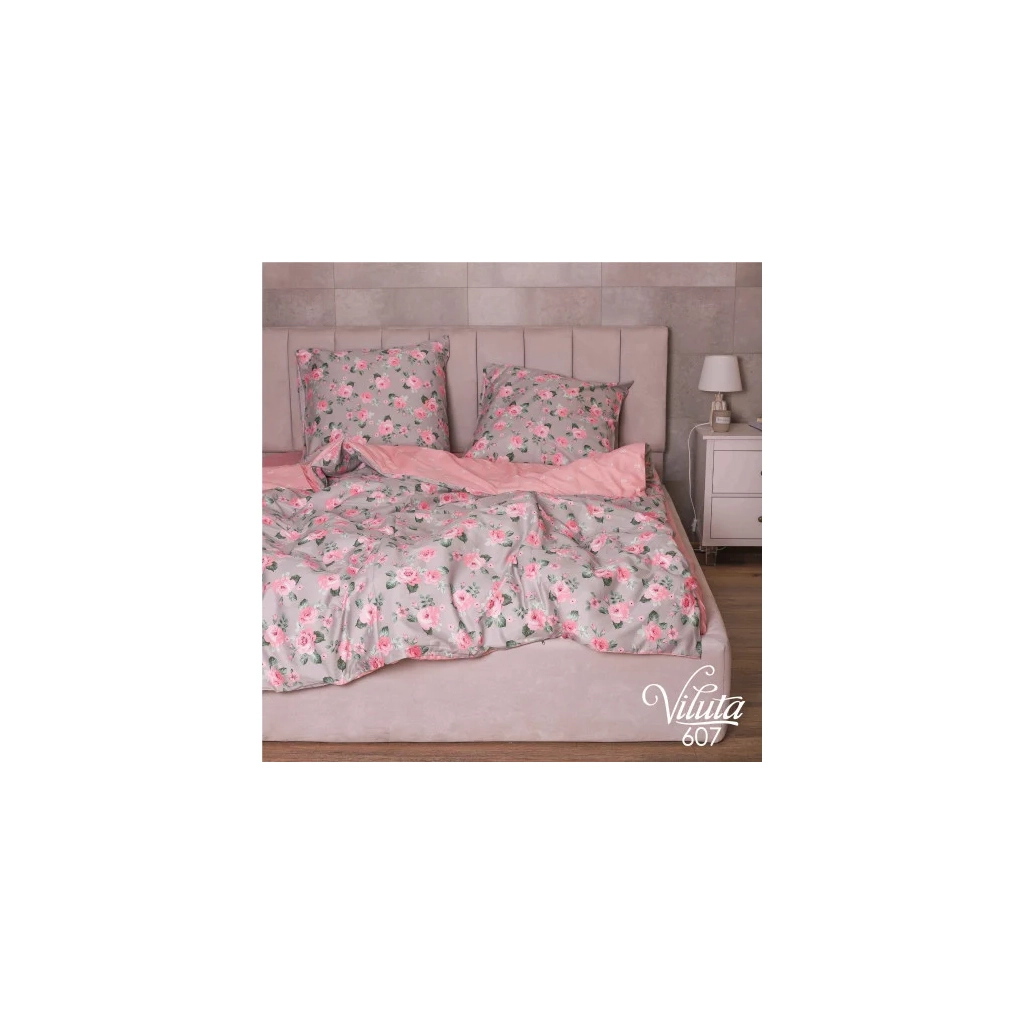 Постільна білизна Viluta 607 Сатин Twill двоспальна (607_dv) - зображення 1