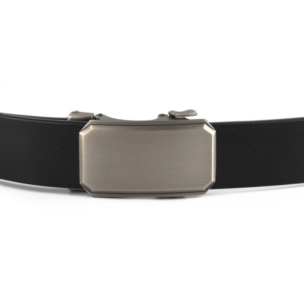 Ремінь Vintage Чоловічий з автоматичною пряжкою Чорний (20275) - зображення 6