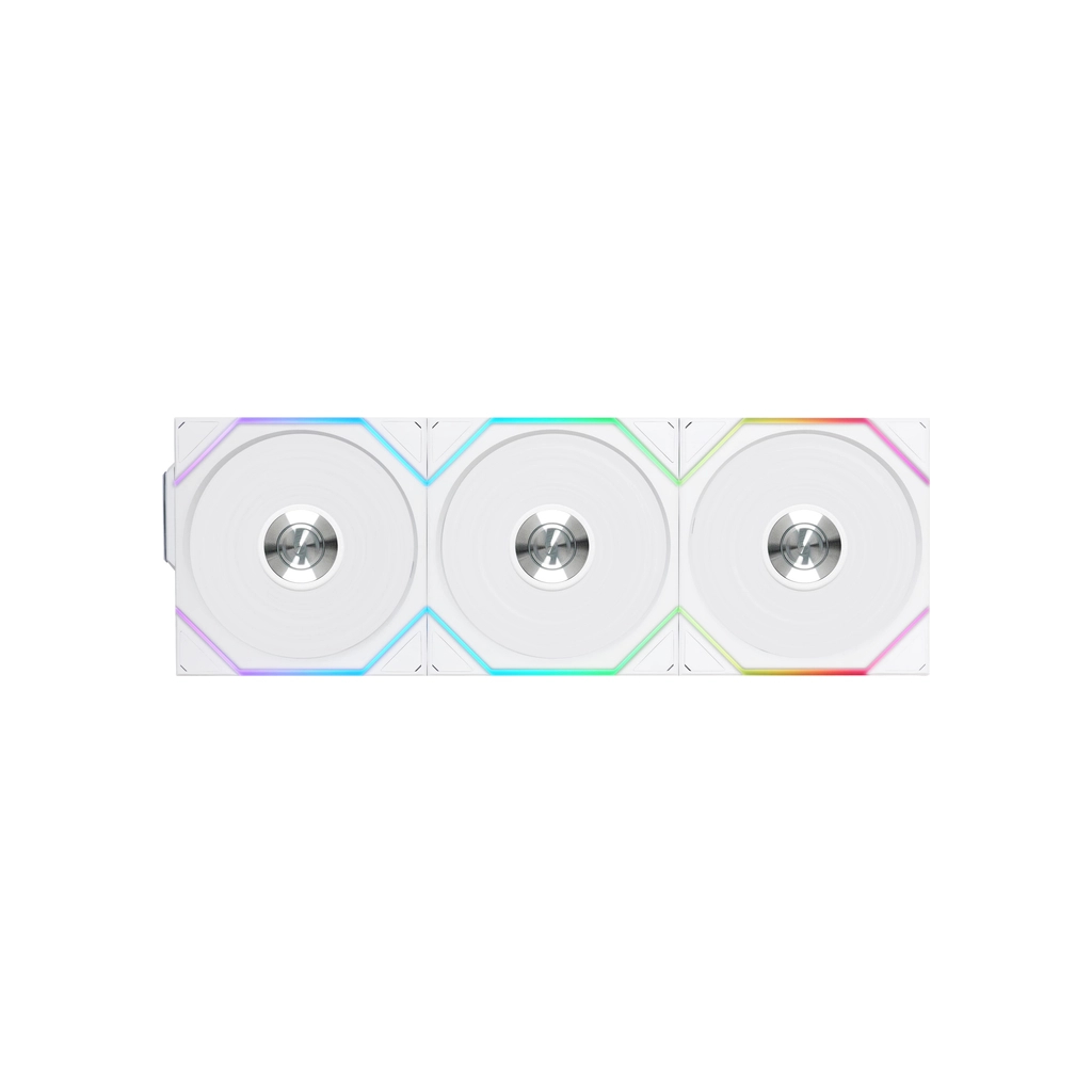 Кулер до корпусу Lian Li Uni Fan TL WIRELESS 120-3, White (G99.12TL1W3W.00) - зображення 1