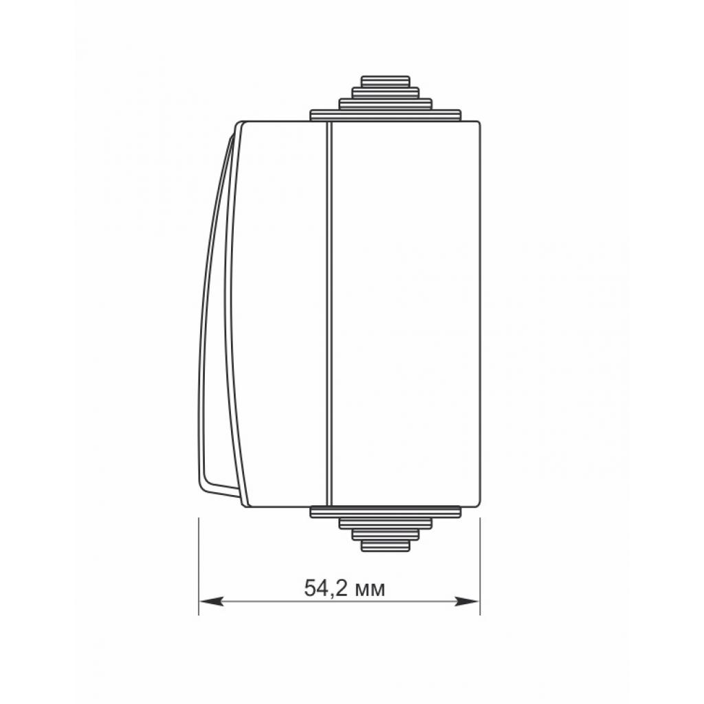 Кнопка дзвінка Videx VIDEX BINERA IP65 Кнопка звонка серая (VF-BNW11DB-G) (VF-BNW11DB-G) - зображення 5