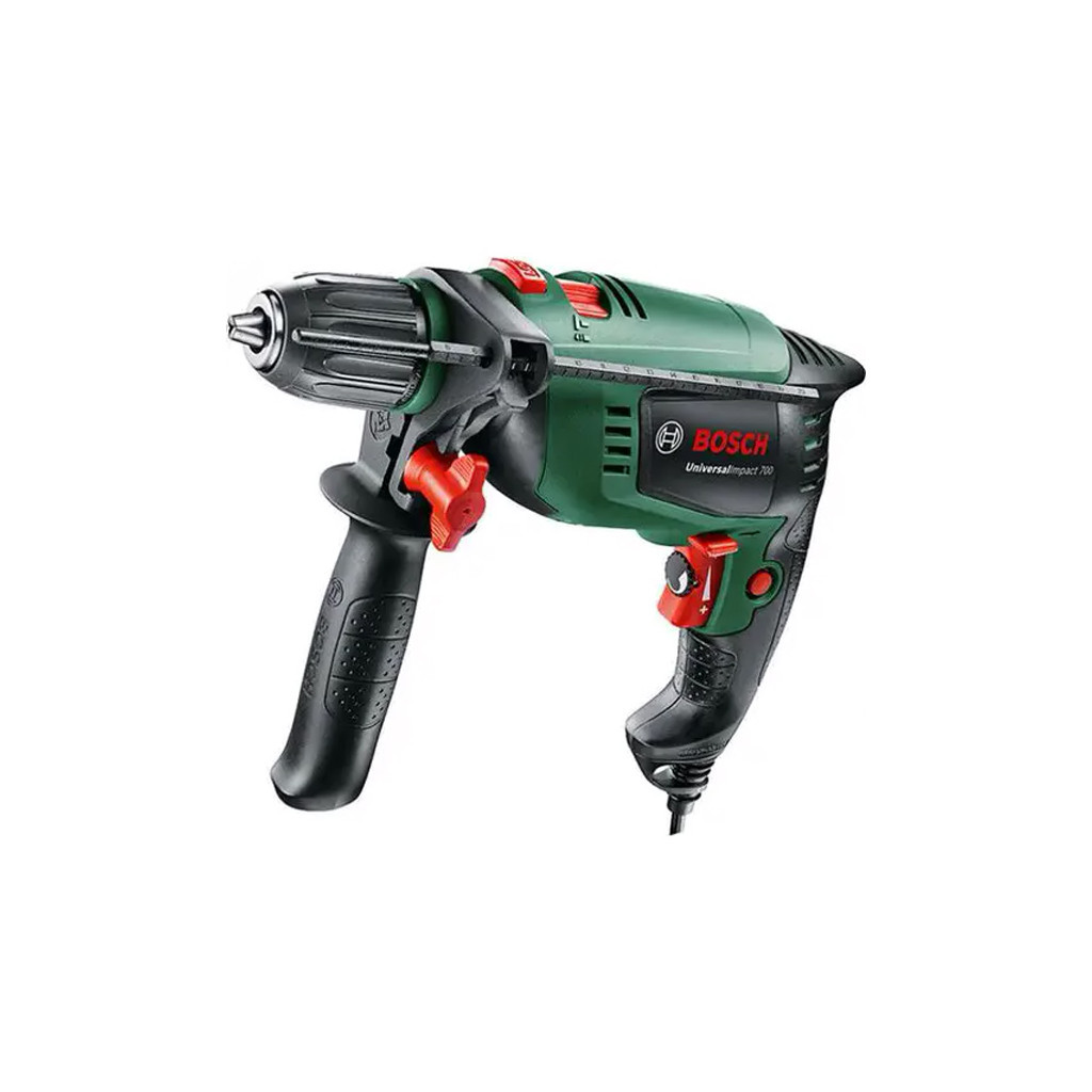 Дриль Bosch UniversalImpact 700 + 39 шт насадок, кейс (0.603.131.00A) - зображення 1