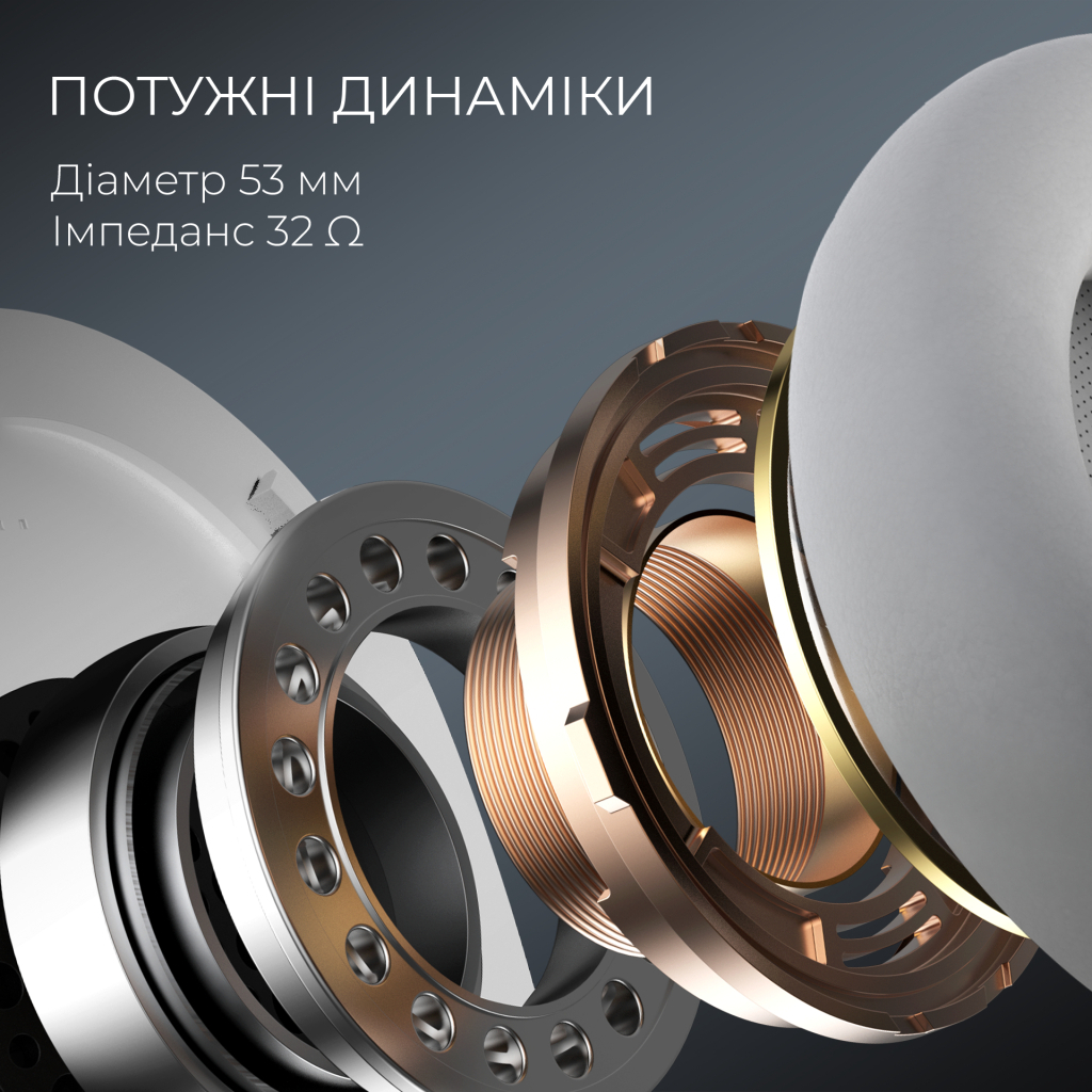 Навушники GamePro Asgard Skald 4-Mode White (HSW160W) - зображення 11