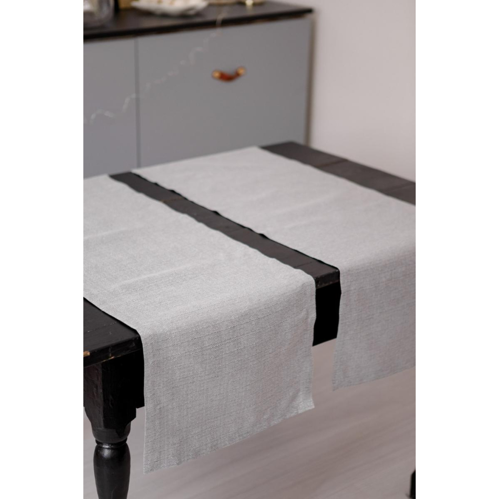 Доріжка на стіл Прованс Перлина Silver 40х140 см (037575) - зображення 4