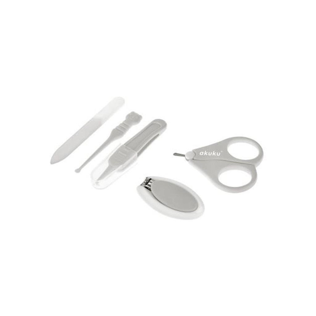 Дитячий манікюрний набір Akuku Якблуко, сірий (A0473) - picture 1