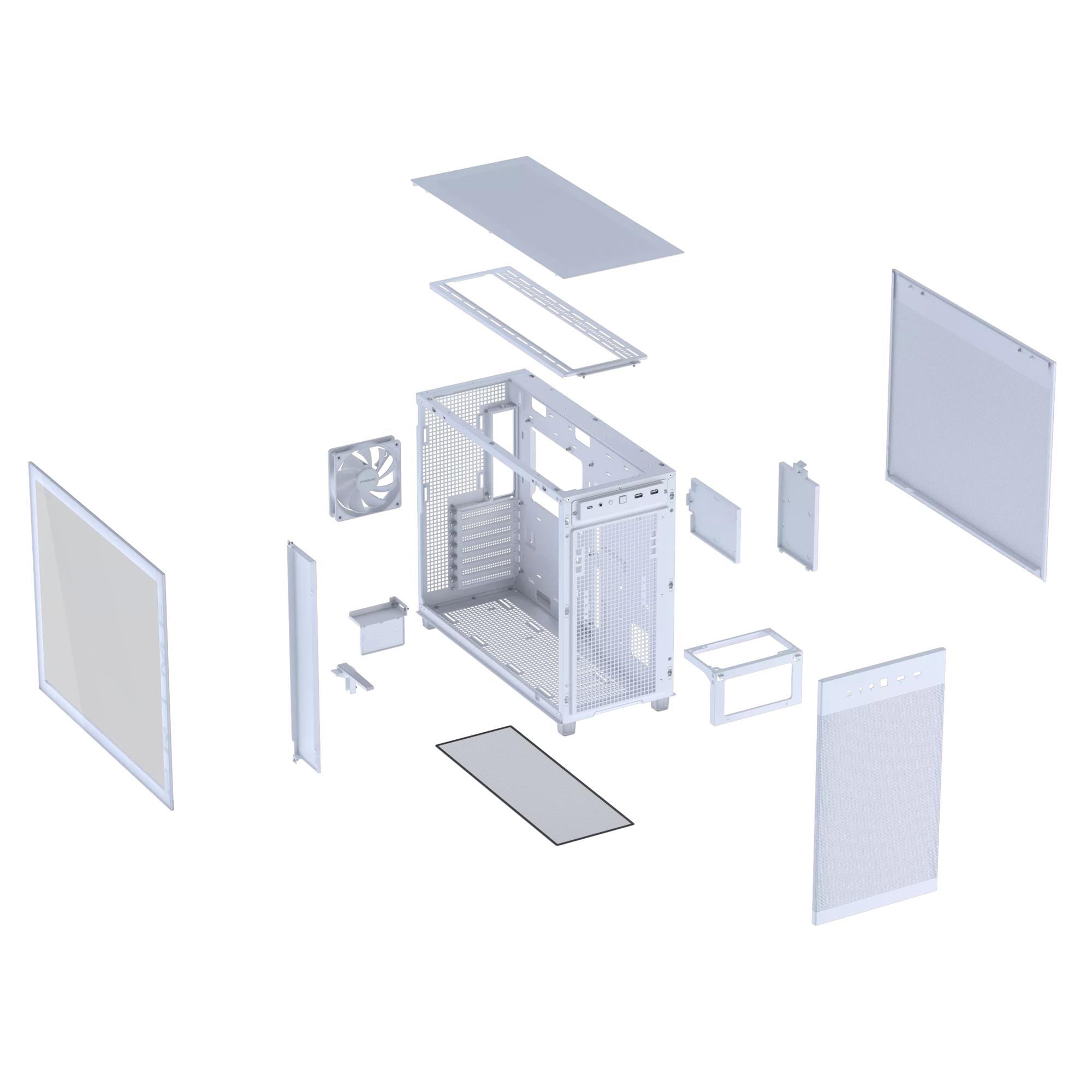 Корпус Asus Prime AP303 TG White (90DC00V3-B39010) - зображення 9