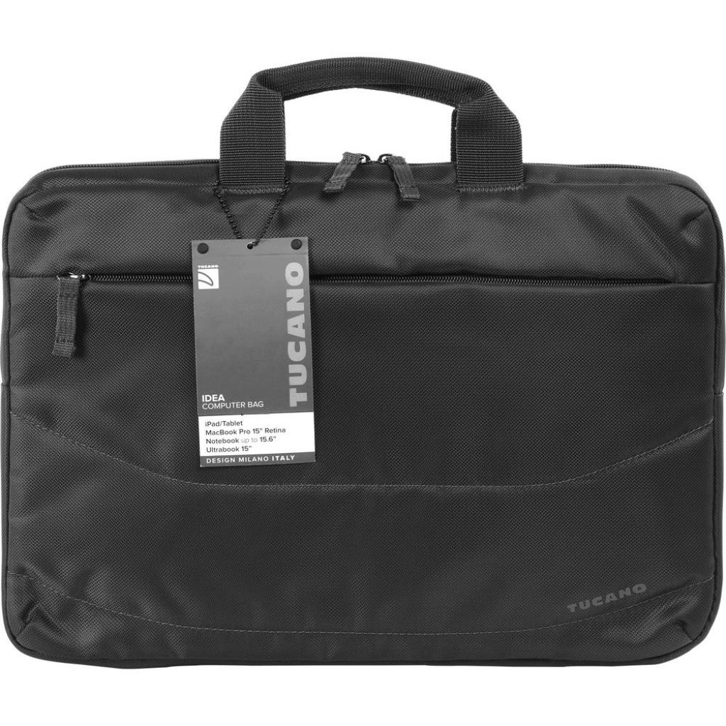 Сумка для ноутбука Tucano 15.6" IDEA COMPUTER BAG BLACK (B-IDEA) - зображення 4