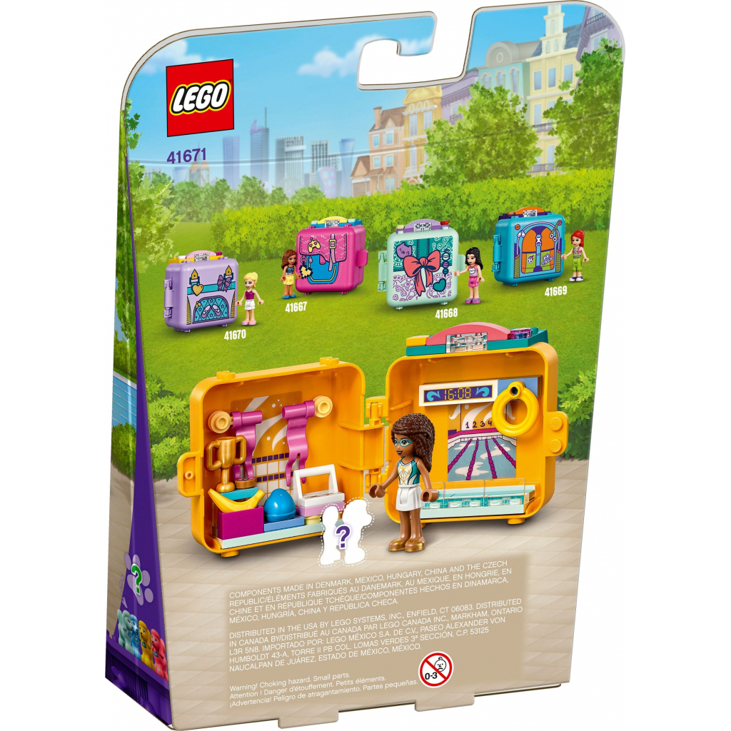 Конструктор LEGO Friends Плавальний куб Андреа (41671) - зображення 6