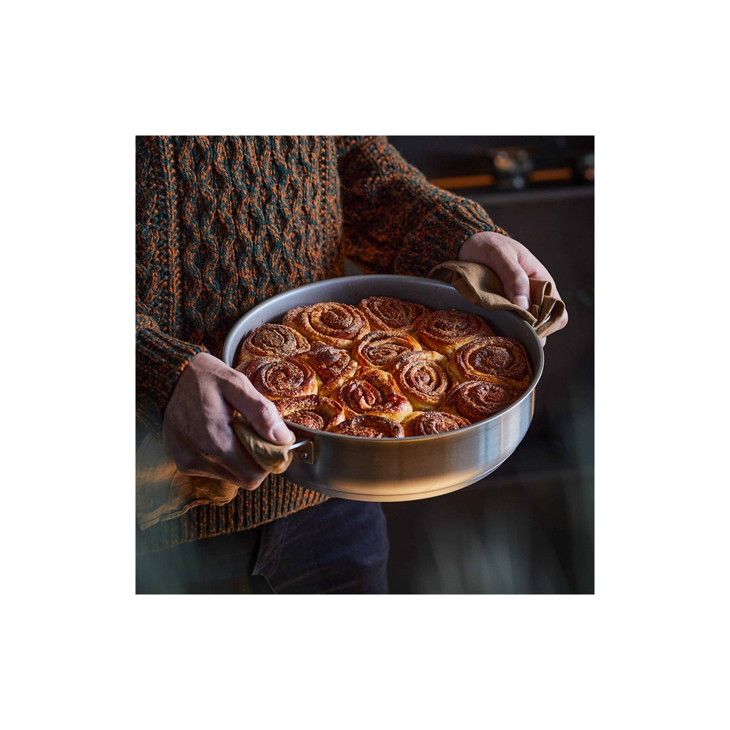 Сотейник Fiskars All Steel глибокий матовий 28 см (1064749) - зображення 7