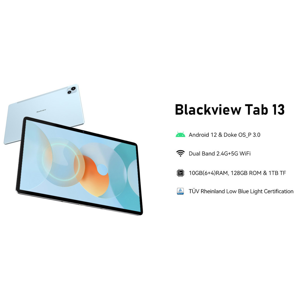 Планшет Blackview Tab 13 10.1" 6/128GB LTE Twilight Blue (6931548310136) - зображення 9