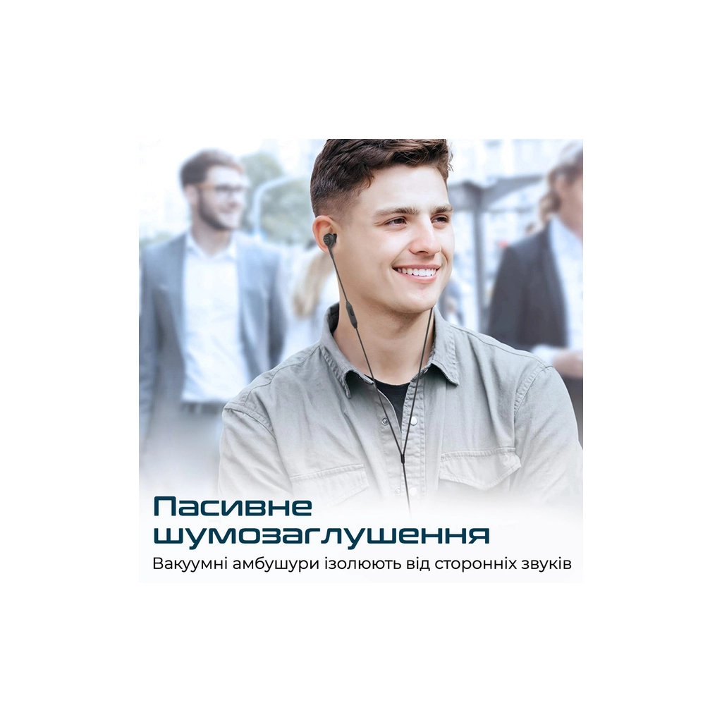 Навушники Promate Duet Black (duet.black) - зображення 3