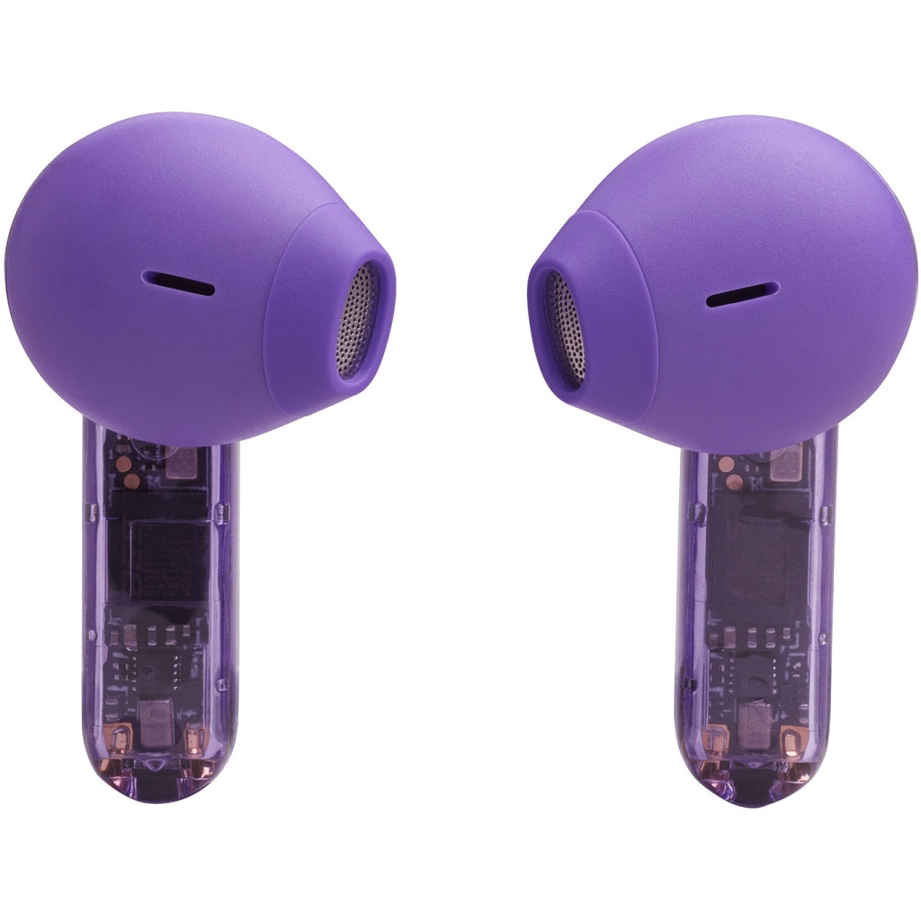 Навушники JBL Tune Flex Ghost Edition Purple (JBLTFLEXGPUR) - зображення 3