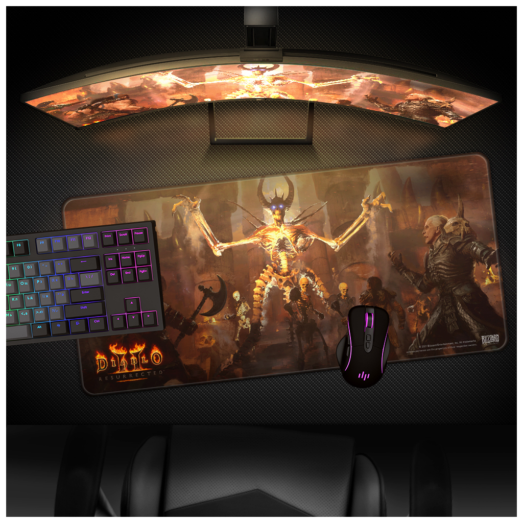 Килимок для мишки Blizzard Diablo 2 Resurrected Mephisto XL (FBLMPD2MPHIST21XL) - зображення 3