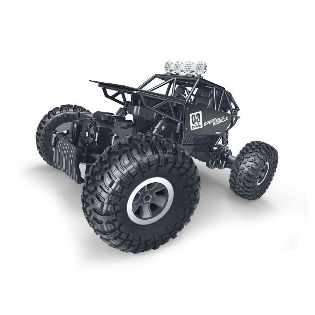 Радіокерована іграшка Sulong Toys OFF-ROAD CRAWLER – MAX SPEED матовий чорний 1:18 (SL-112MBl) - зображення 1