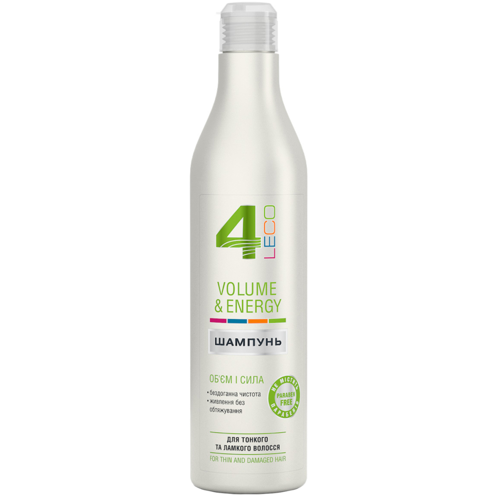 Шампунь Leco 4 Об'єм і сила 500 мл (XL 40112_1) - зображення 1