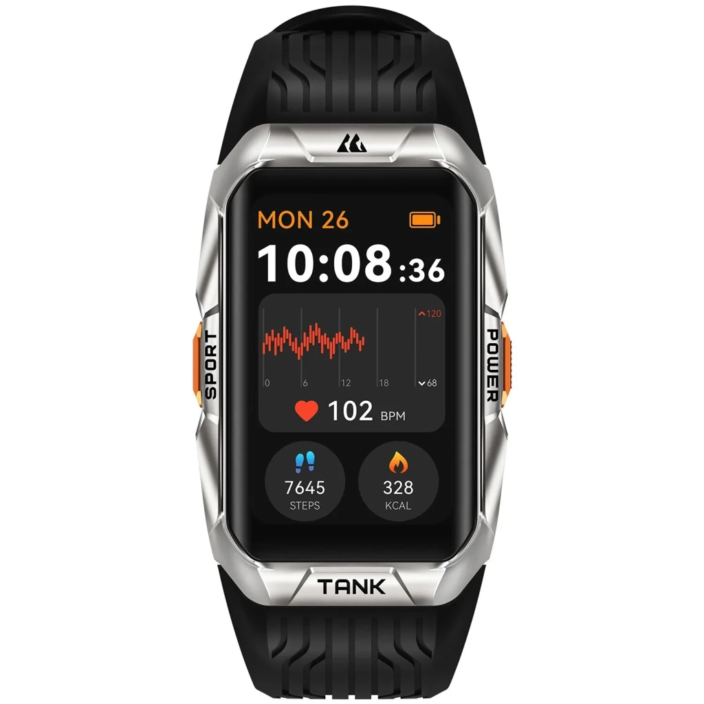 Смарт-годинник KOSPET Tank X2 ULTRA SILVER (6974958250753) - зображення 2