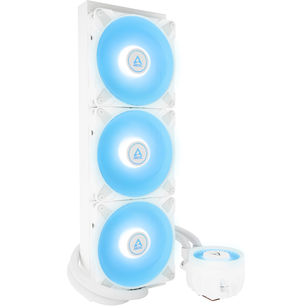 Система рідинного охолодження Arctic Liquid Freezer III - 420 A-RGB White (ACFRE00153A) - изображение 7