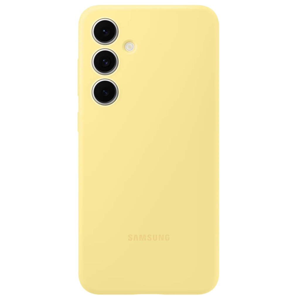 Чохол до мобільного телефона Samsung Silicone Case Samsung Galaxy S24 FE Yellow (EF-PS721CYEGWW) - зображення 3