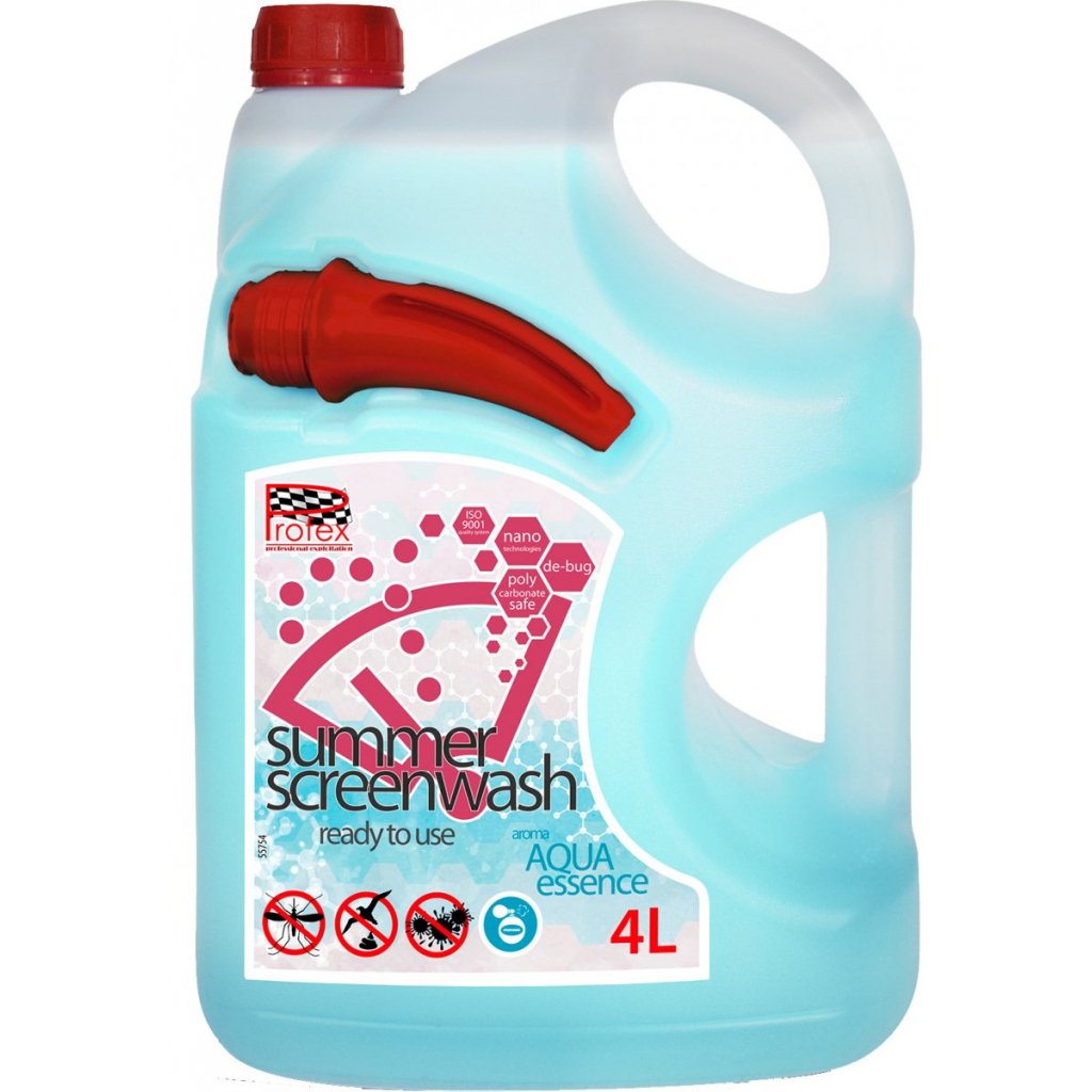 Омивач автомобільний Profex літній AQUA essence 4 л (73321) - зображення 1