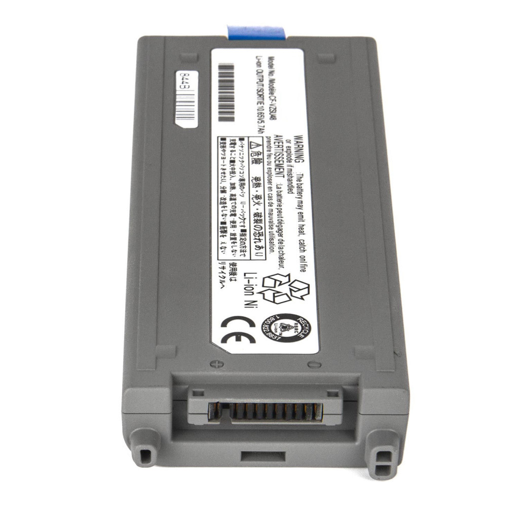 Акумулятор до ноутбука AlSoft Panasonic ToughBook CF-19 CF-VZSU48, 4400mAh, 6cell, 11.1V (A41733) - зображення 4
