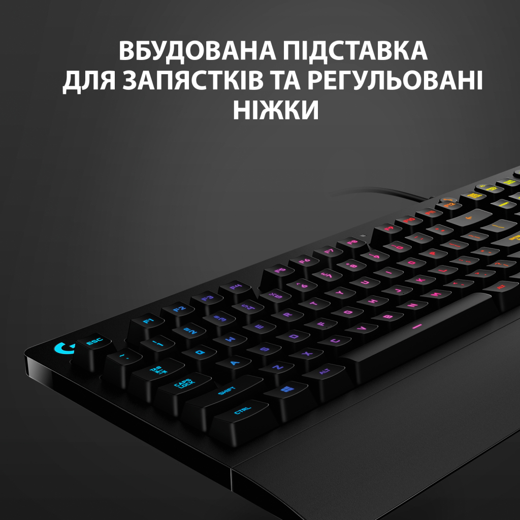 Клавіатура Logitech G213 Prodigy (920-008092) - зображення 5