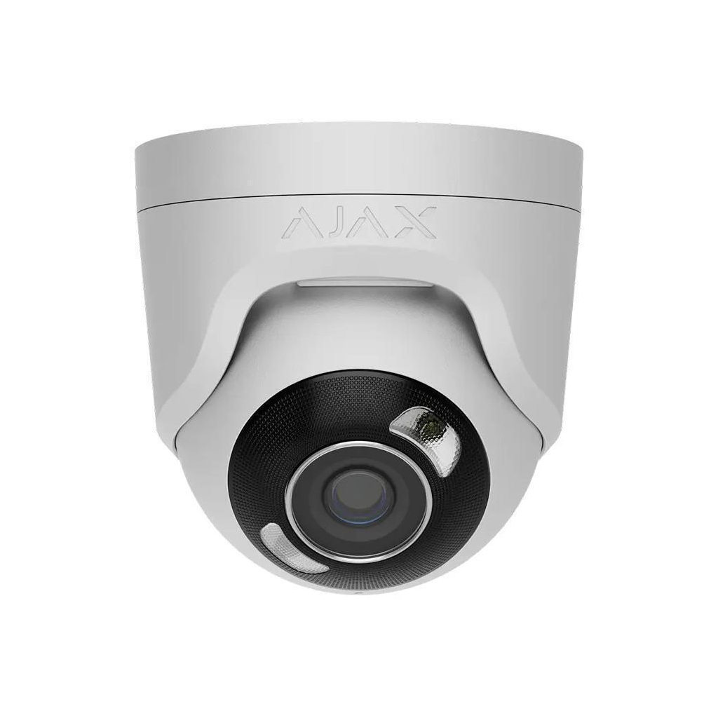 Камера відеоспостереження Ajax TurretCam HL (8/4.0) white - зображення 1
