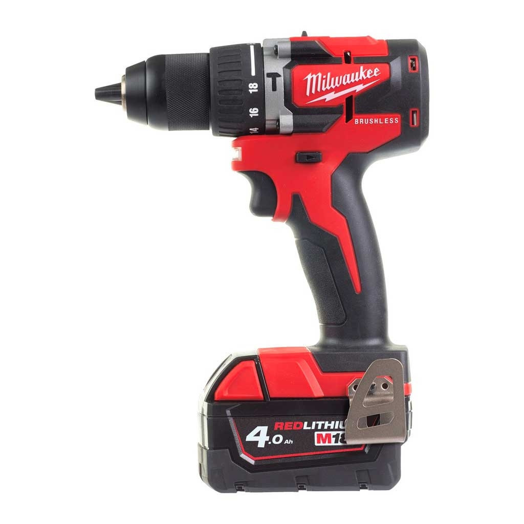 Шуруповерт Milwaukee M18 CBLPD-422C, 60 Нм, 1x4Ah, 1x2Ah (4933472116) - зображення 4