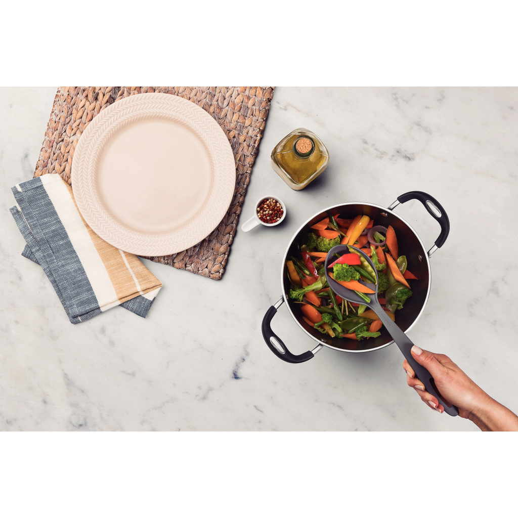 Ложка кухарська Tramontina Ability Slit Nylon Graphitic (25161/160) - зображення 8