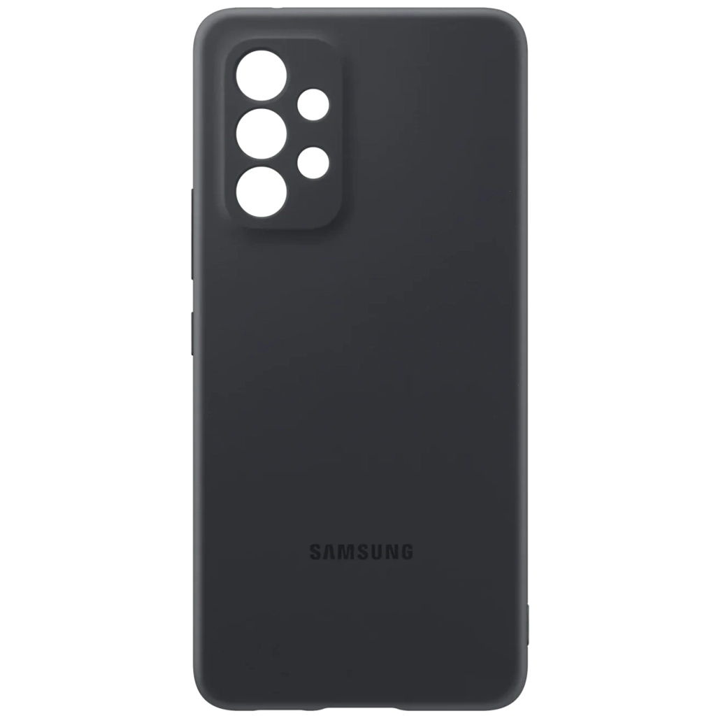 Чохол до мобільного телефона Samsung Silicone Cover Samsung Galaxy A53 EF-PA536TBEGRU Black (EF-PA536TBEGRU) - зображення 4
