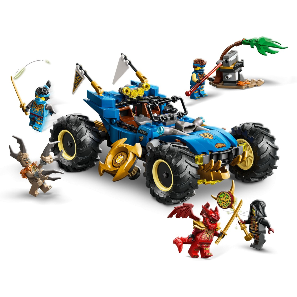 Конструктор LEGO Ninjago Автомобіль-трансформер Джея (71856) - зображення 4