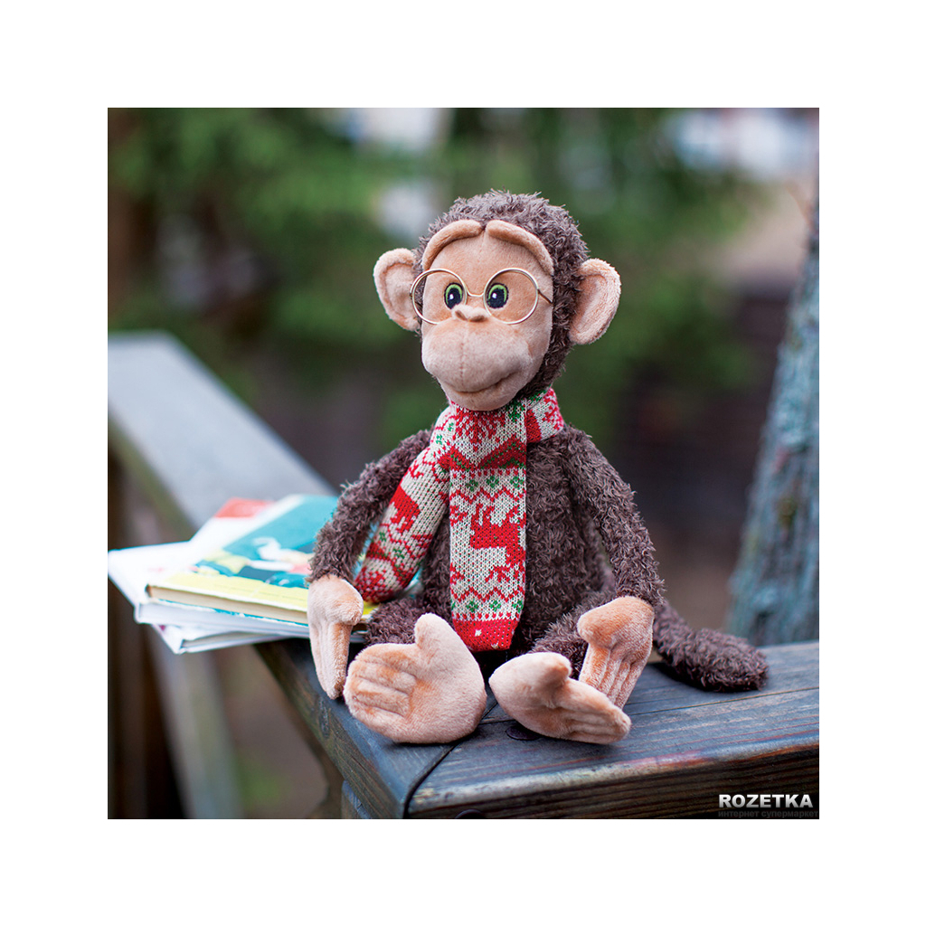 М'яка іграшка Orange Мавпа Гоша в окулярах, 28 см (OS095/22) - зображення 2